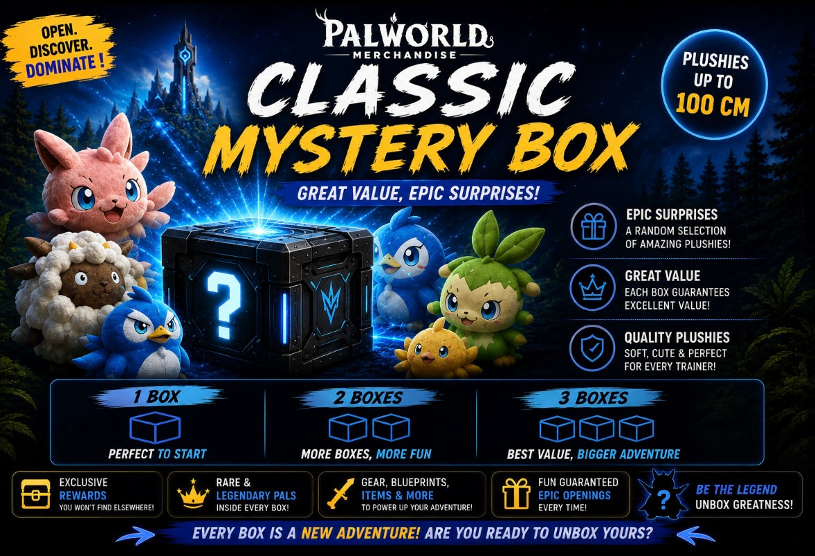 3 Classic Palworld Mystery Boxes