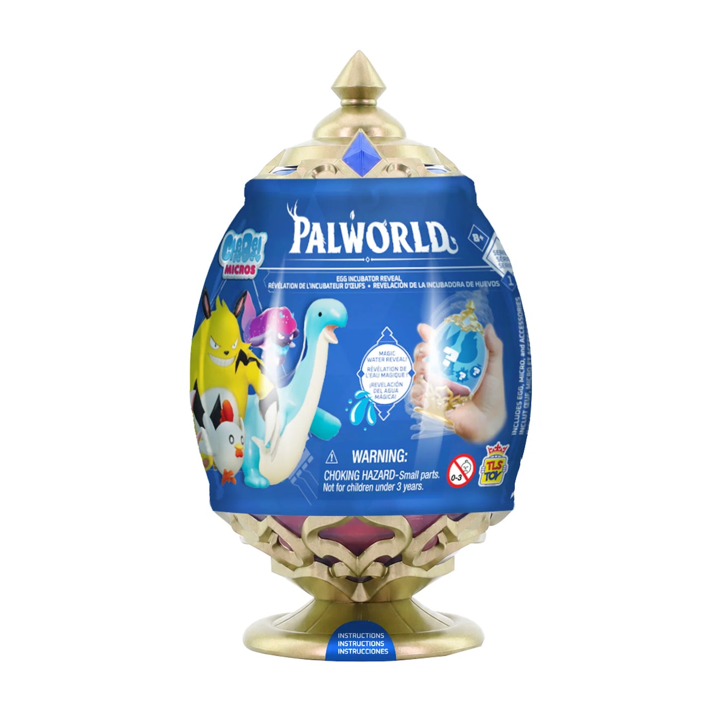 Palworld CheeBee Micro Pal Egg Incubator Reveal