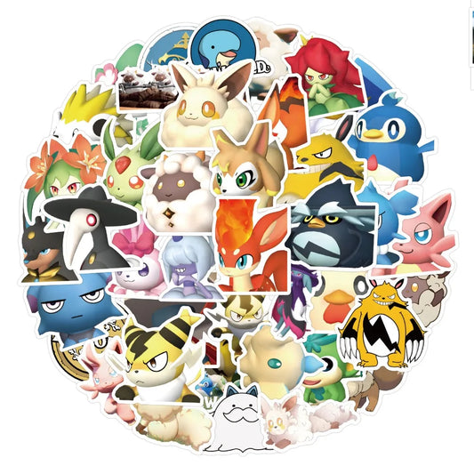 55 pcs Stickers Palworld